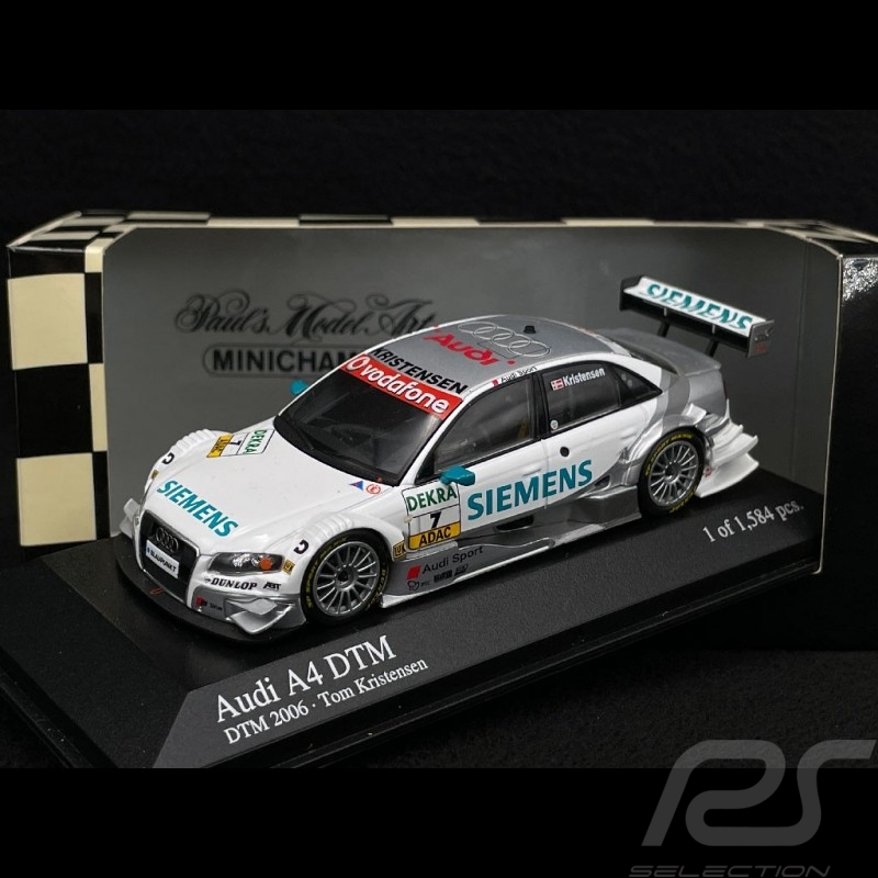 Audi A4 DTM Team Abt Sportsline n° 7 DTM 2006 1/43 Minichamps 400069607
