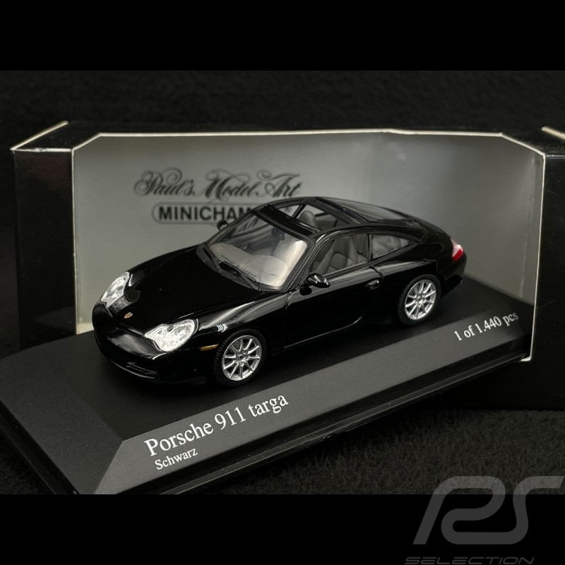 Porsche 911 Targa Type 996 2001 Schwarz 1/43 Minichamps 400061061