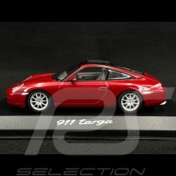 Porsche 911 Targa Type 996 2001 Orientrot Metallic 1/43 Minichamps WAP02006510