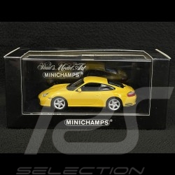 Porsche 911 Carrera 4S Type 996 1999 Jaune Vitesse 1/43 Minichamps 400061071