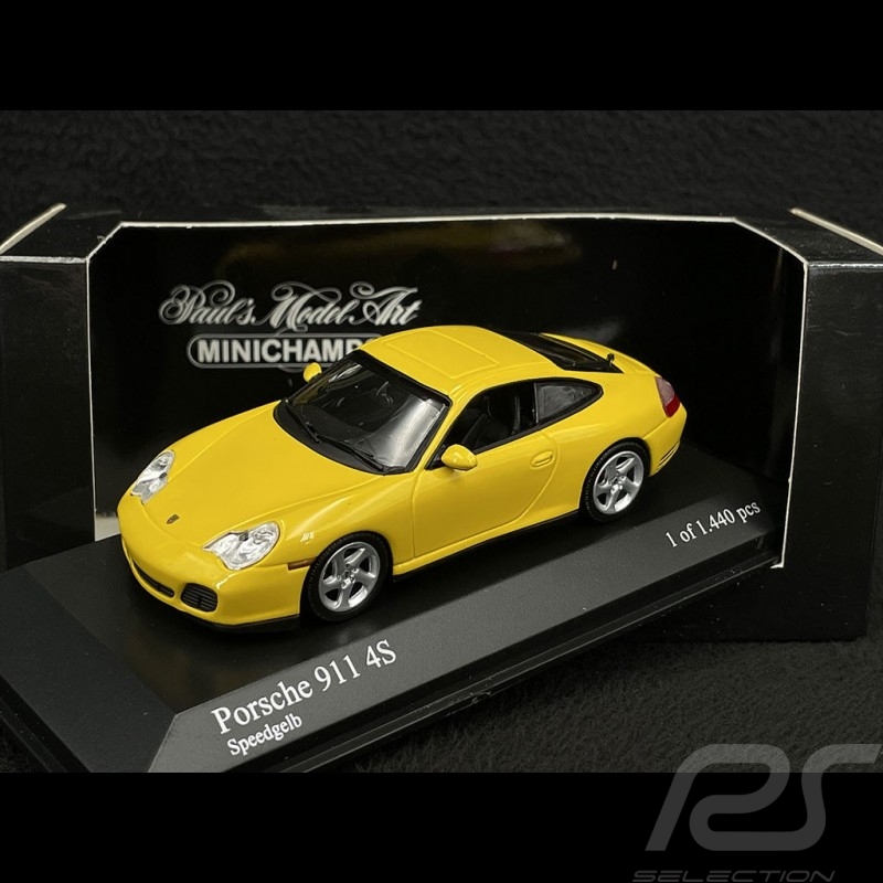 Porsche 911 Carrera 4S Type 996 1999 Speedgelb 1/43 Minichamps 400061071
