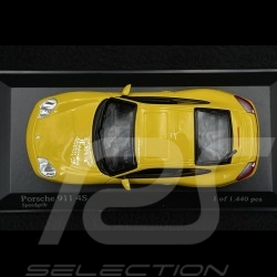 Porsche 911 Carrera 4S Type 996 1999 Jaune Vitesse 1/43 Minichamps 400061071