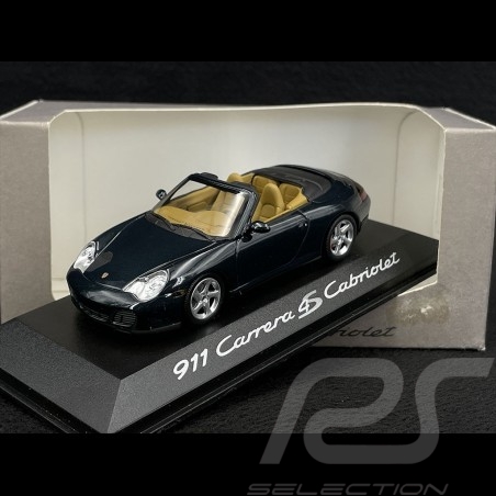 Porsche 911 Carrera 4S Cabriolet Type 996 1998 Forest Green Metallic 1/43 Minichamps WAP02009914