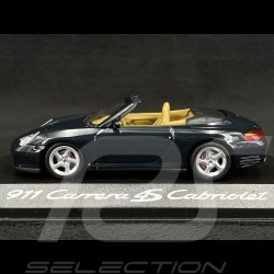 Porsche 911 Carrera 4S Cabriolet Type 996 1998 Forest Green Metallic 1/43 Minichamps WAP02009914