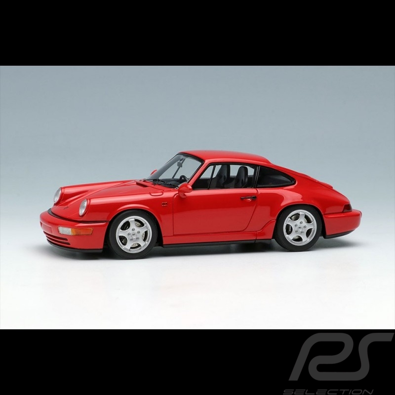 Porsche 911 type 964 Carrera RS 1992 Guards Red 1/43 Make Up Vision VM122F