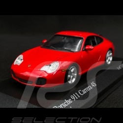 Porsche 911 type 996 Carrera 4S Coupé 2001 rouge indien 1/43 Minichamps 400061072