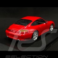 Porsche 911 type 996 Carrera 4S Coupé 2001 rouge indien 1/43 Minichamps 400061072