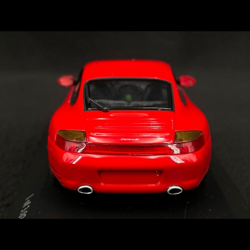 Porsche 911 Carrera 4S Coupé 1:12 Indian Red - 1994 - GT Spirit Modifié Unique