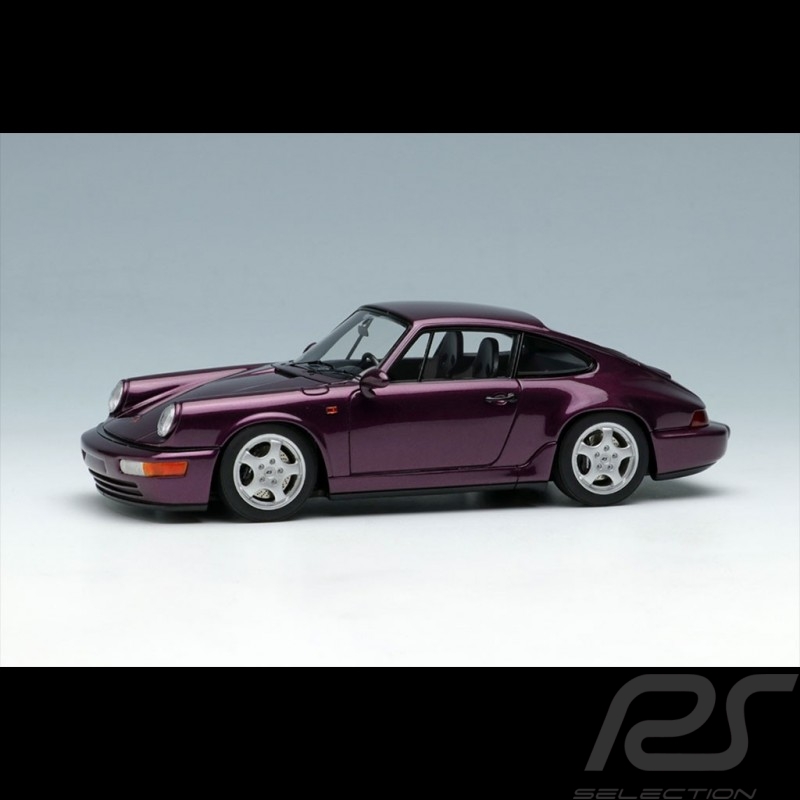 Porsche 911 typ 964 Carrera RS 1992 Amethystmetallic 1/43 Make Up Vision VM122I Porsche 911 typ 964 Carrera RS 1992 Amethystmetallic 1/43 Make Up Vision VM122I