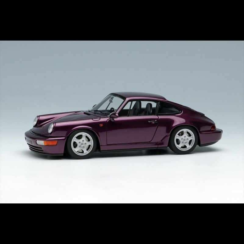 PORSCHE 911 (964) Carrera RS 1992 (Silver) 1/43 Make-Up Vision VM122C