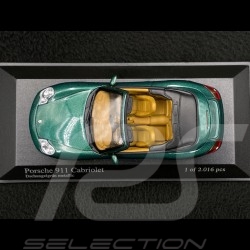 Porsche 911 Cabriolet Type 996 2001 Dschungelgrün Metallic 1/43 Minichamps 400061032