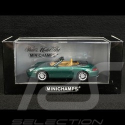 Porsche 911 Cabriolet Type 996 2001 Dschungelgrün Metallic 1/43 Minichamps 400061032