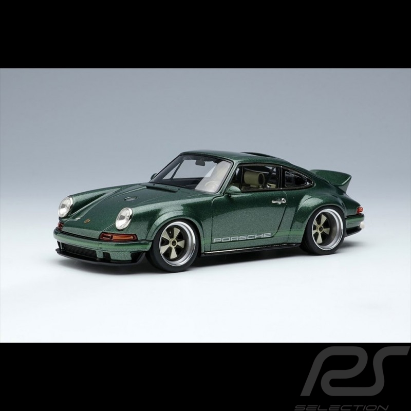 Singer DLS Porsche 911 Type 964 Goodwood Festival of Speed 2021 Vert Chêne Métallique 1/43 Make Up EM427G