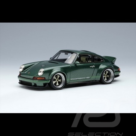 Singer DLS Porsche 911 Type 964 Goodwood Festival of Speed 2021 Oakgrün Metallic 1/43 Make Up EM427G