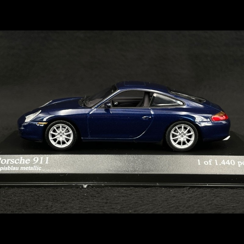 Miniature PORSCHE 911 CARRERA RS 1973 VERT/NOIR 1/18