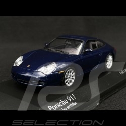 Porsche 911 Carrera 4 Phase II Type 996 2001 Bleu Lapis Métallique 1/43 Minichamps 400061021