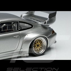 Porsche 911 GT2 EVO Type 993 1998 Arctic Silver 1/43 Make Up VM131C