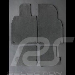 Floor Mats Porsche 911 type 991 Anthracite Grey - LUXE Quality - with piping