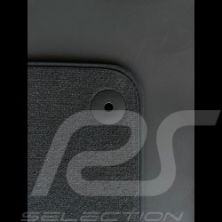 Tapis Porsche 911 type 991 Gris Anthracite - Qualité PREMIUM - avec passepoil
