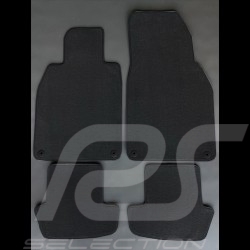 Fußmatten Porsche 911 type 992 Schwarz - PREMIUM Qualität - mit Keder