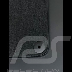 Floor Mats Porsche 911 type 992 Anthracite Grey - LUXE Quality - with piping