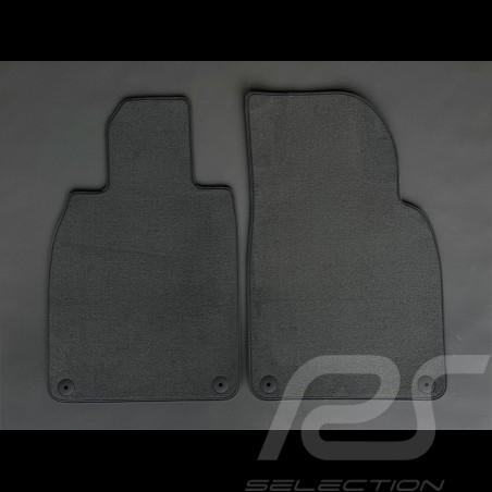 Floor Mats Porsche 718/981 Boxster/Cayman 2004-2012 Anthracite Grey - LUXE Quality - with piping