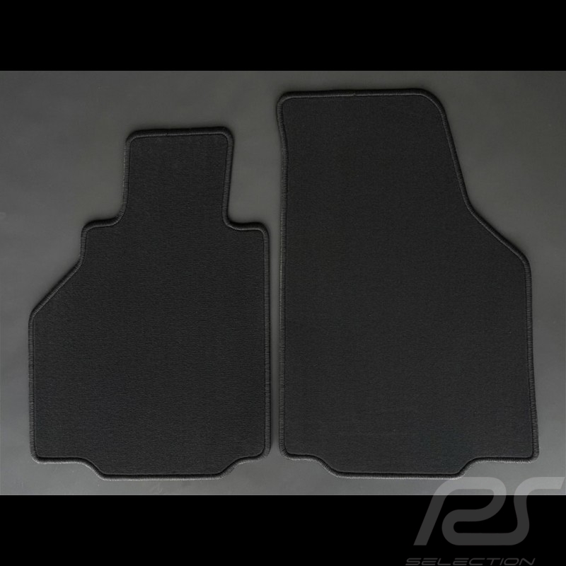 Tapis Porsche 986 Boxster/Cayman hors 1999 et 2003 Noir - Qualité PREMIUM