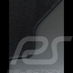 Floor Mats Porsche 986 Boxster/Cayman 2003 Black - LUXE Quality - with piping