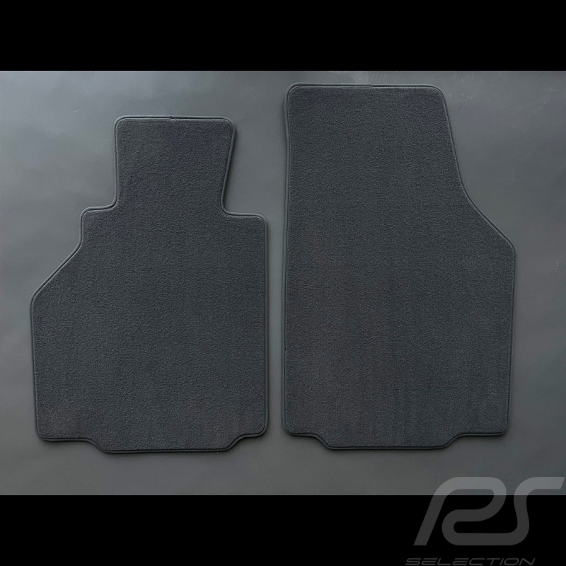 Tapis Porsche 986 Boxster/Cayman 2003 Gris Anthracite - Qualité LUXE - avec passepoil