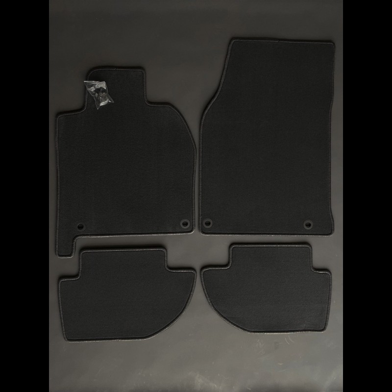 Floor Mats Porsche 924 & Porsche 944 4 seats Black PREMIUM Quality