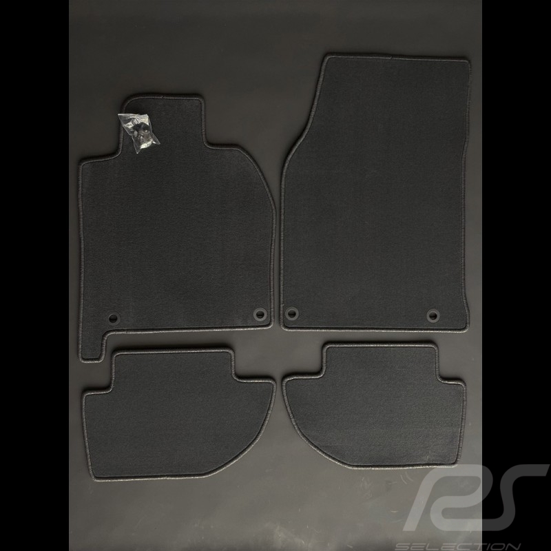 Floor Mats Porsche 924 & Porsche 944 4 seats Anthracite Grey - PREMIUM Quality