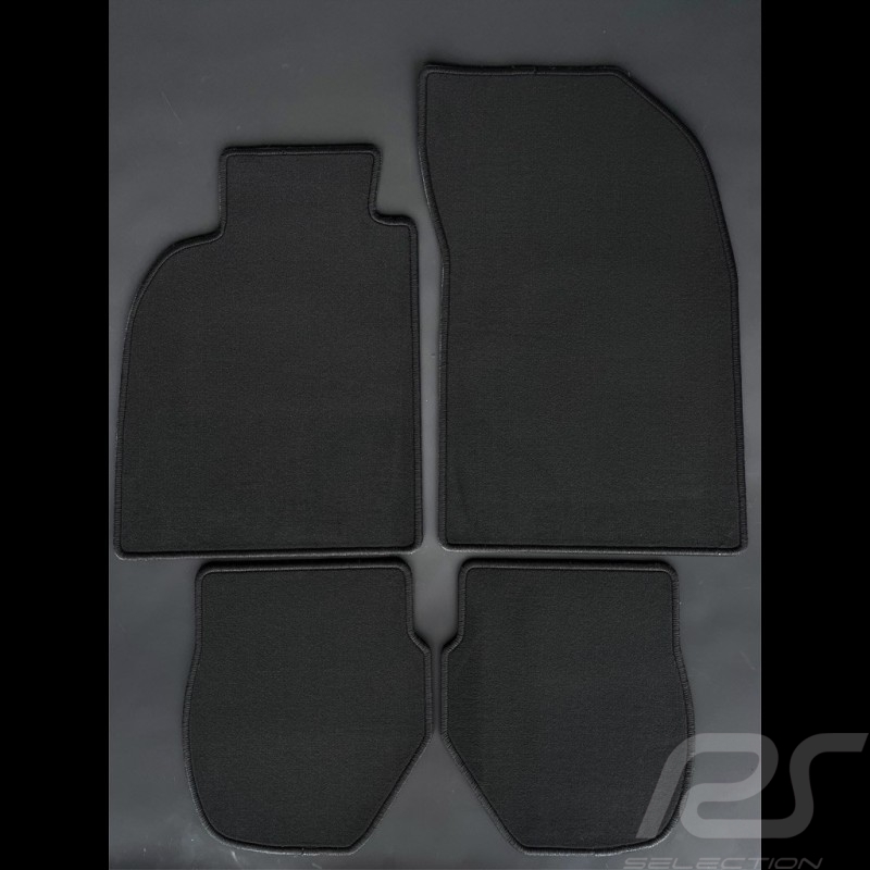 Floor Mats Porsche 964 Black - PREMIUM Quality