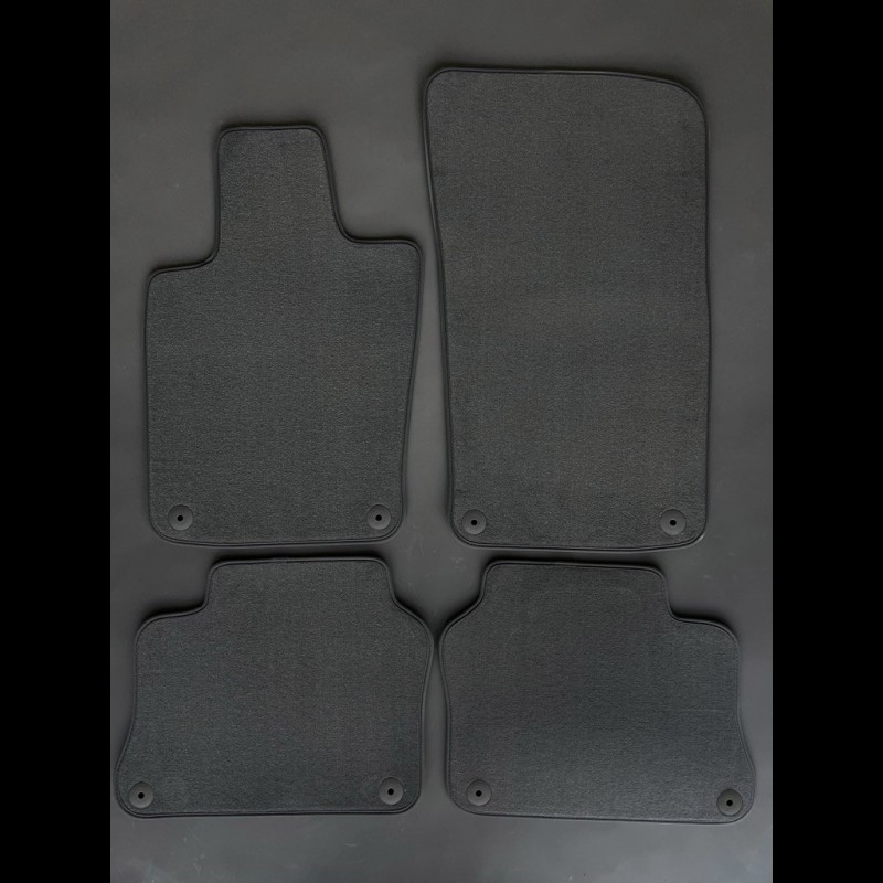 Floor Mats Porsche Panamera Anthracite Grey PREMIUM Quality with piping