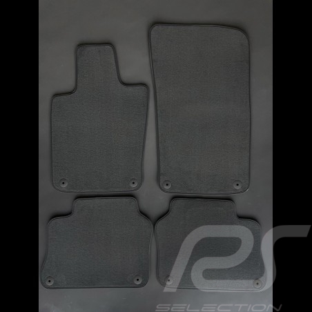 Floor Mats Porsche Panamera Anthracite Grey - PREMIUM Quality - with piping