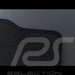 Floor Mats Porsche 987 Boxster/Cayman 2004-2012 with Bose system Black - PREMIUM Quality - with piping