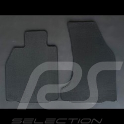 Tapis Porsche 987 Boxster/Cayman 2004-2012 avec système Bose Gris Anthracite - Qualité LUXE - avec passepoil
