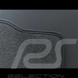 Fußmatten Porsche 987 Boxster/Cayman 2004-2012 mit Bose system Anthrazitgrau - LUXE Qualität - mit Keder