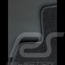 Floor Mats Porsche 987 Boxster/Cayman 2004-2012 without Bose system Anthracite Grey - LUXE Quality - with piping