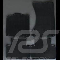 Floor Mats Porsche Macan Anthracite Black - PREMIUM Quality - with piping