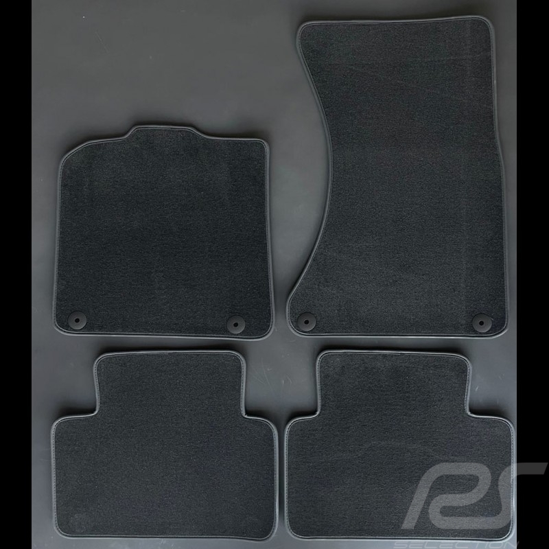 Floor Mats Porsche Macan Anthracite Grey - PREMIUM Quality - with piping