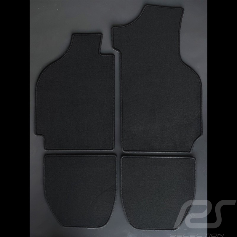 Fußmatten Porsche 911 G 1983 4-Stücke Schwarz - PREMIUM Qualität