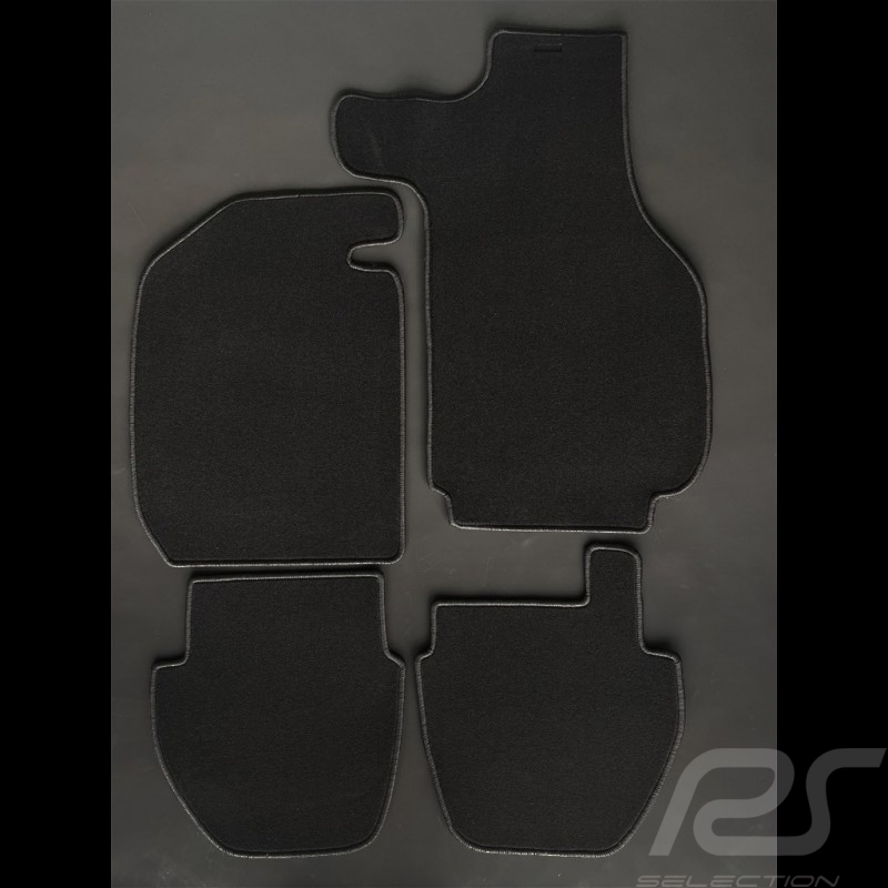 Floor Mats Porsche 911 G excluding 1983 4-pieces Black - LUXE Quality