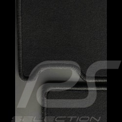 Floor Mats Porsche 996 without Bose system Black - PREMIUM Quality