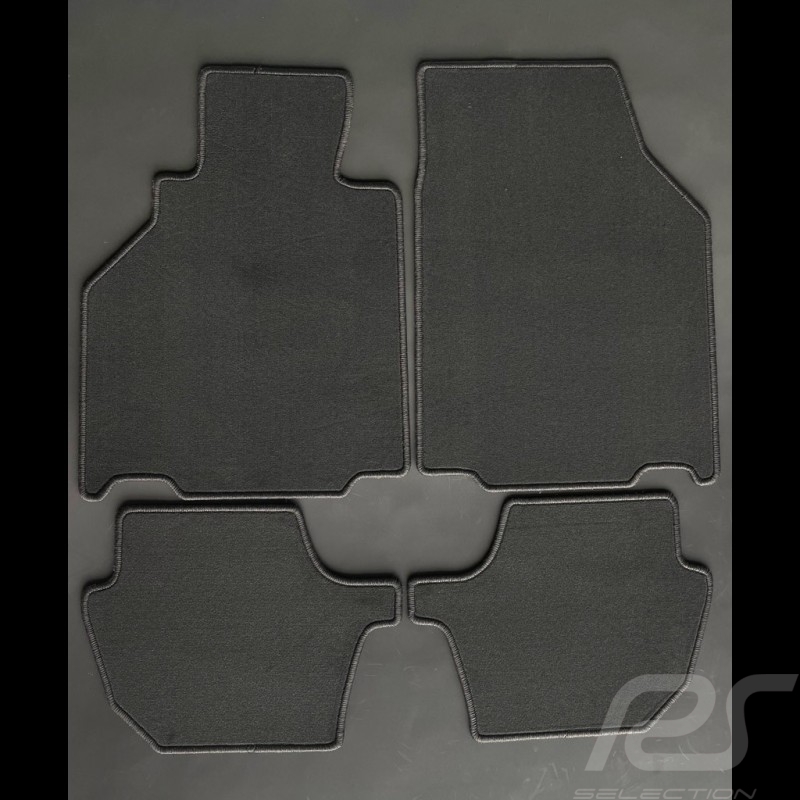Tapis Porsche 996 sans système Bose Gris Anthracite - Qualité PREMIUM