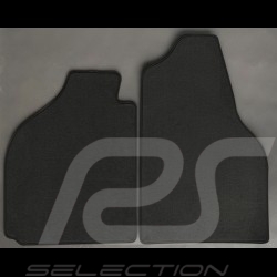 Tapis Porsche 911 G Cabrio 1984-1989 2 pièces Noir - Qualité LUXE - avec passepoil