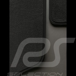 Tapis Porsche 911 G Cabrio 1984-1989 2 pièces Noir - Qualité LUXE - avec passepoil