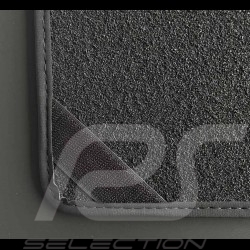 Floor Mats Porsche 911 G Cabrio 1984-1989 2-pieces Anthracite Grey - LUXE Quality - with piping