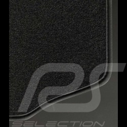 Floor Mats Porsche 911 G Coupe 1984-1989 2-pieces Black - LUXE Quality - with piping