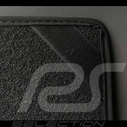 Floor Mats Porsche 911 G Coupe 1984-1989 2-pieces Black - LUXE Quality - with piping