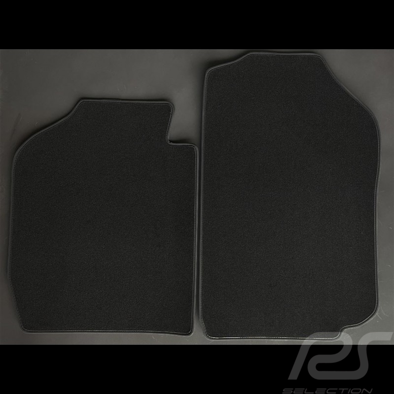 Floor Mats Porsche 911 G Coupe 1984-1989 2-pieces Black - PREMIUM Quality - with piping